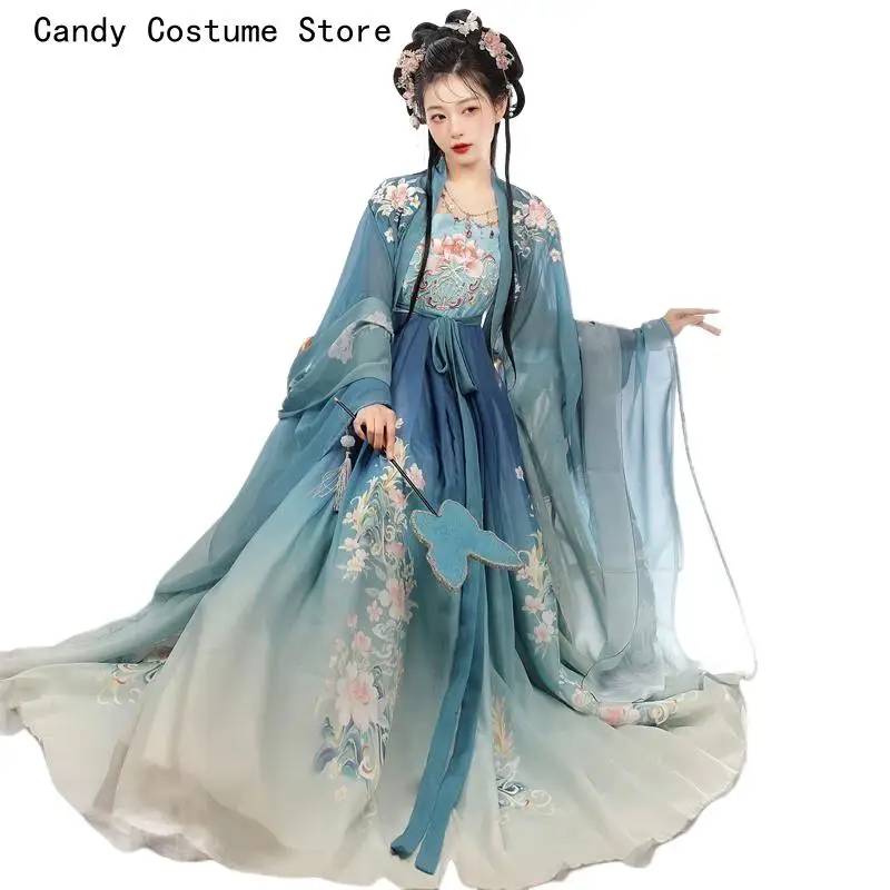 Рисунок 6 - Hanfu синие и красные наборы для