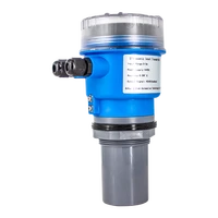 wireless water tank level sensor 4 20ma rs485 ultrasonic fuel water level meter dc12v dc24v power supply