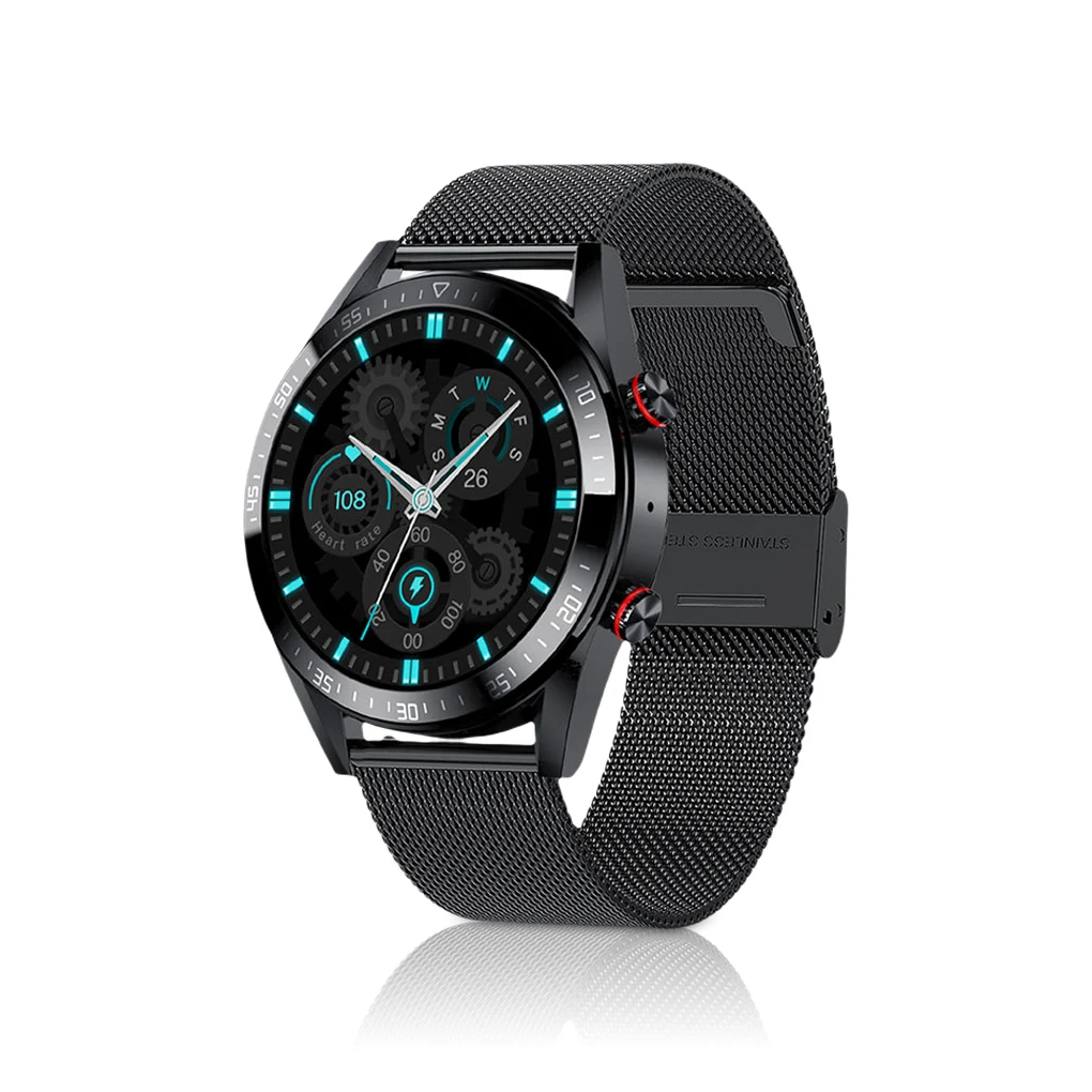 

Smart Watch Heart Rate Monitor LED Rechargeable IP67 Waterproof Bracelet Tracker Portable Wristwatch Music Type 6