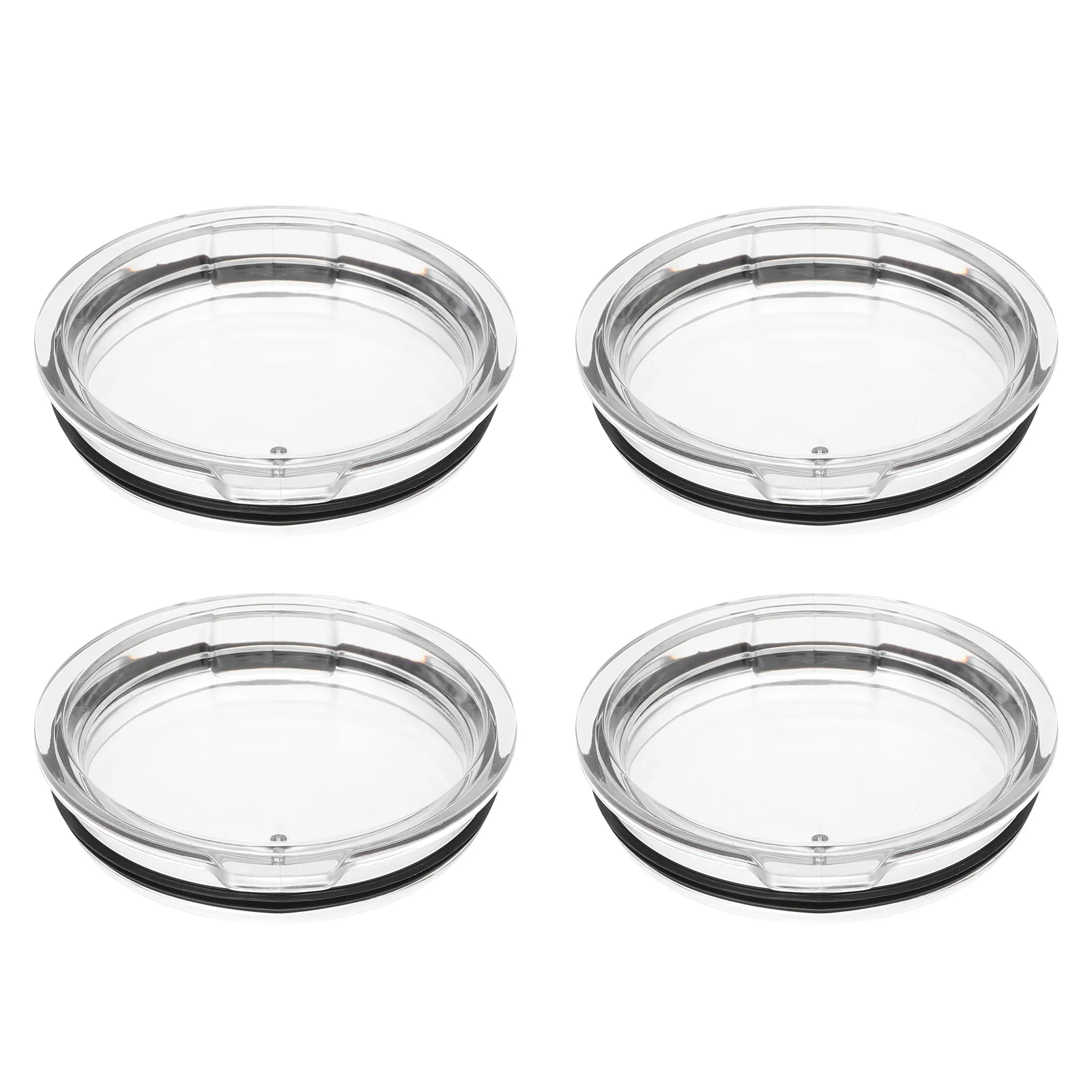 

Lid Cup Tumbler Mug Cover Replacement Lids Airtight Clear Coffee Reusable Universal Drink Tea Jar Skinny Proof Spill Travel