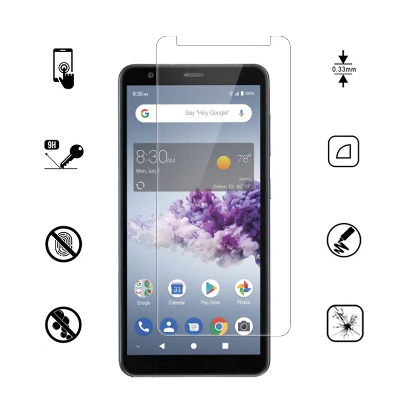 

Закаленное стекло для ZTE Blade A3L A3 Prime A31 Lite L8 Telstra evoplus 2 Optus X Pro lite HD, защита экрана, защитная пленка