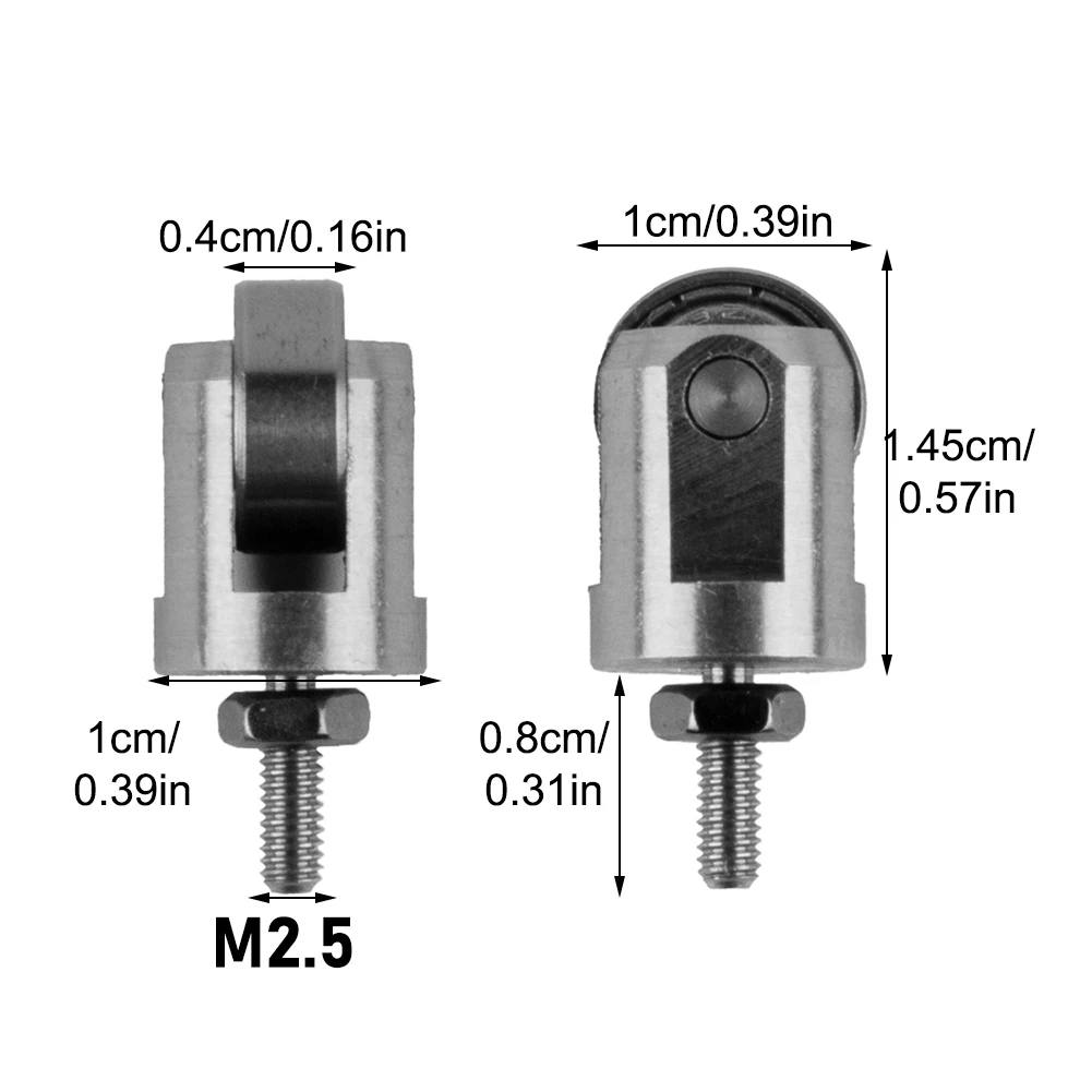 

Boutique Indicator M 2.5 1 Pcs 10mm Contacting Digital Durable Indicator Measuring Parts Point Stainless Steel