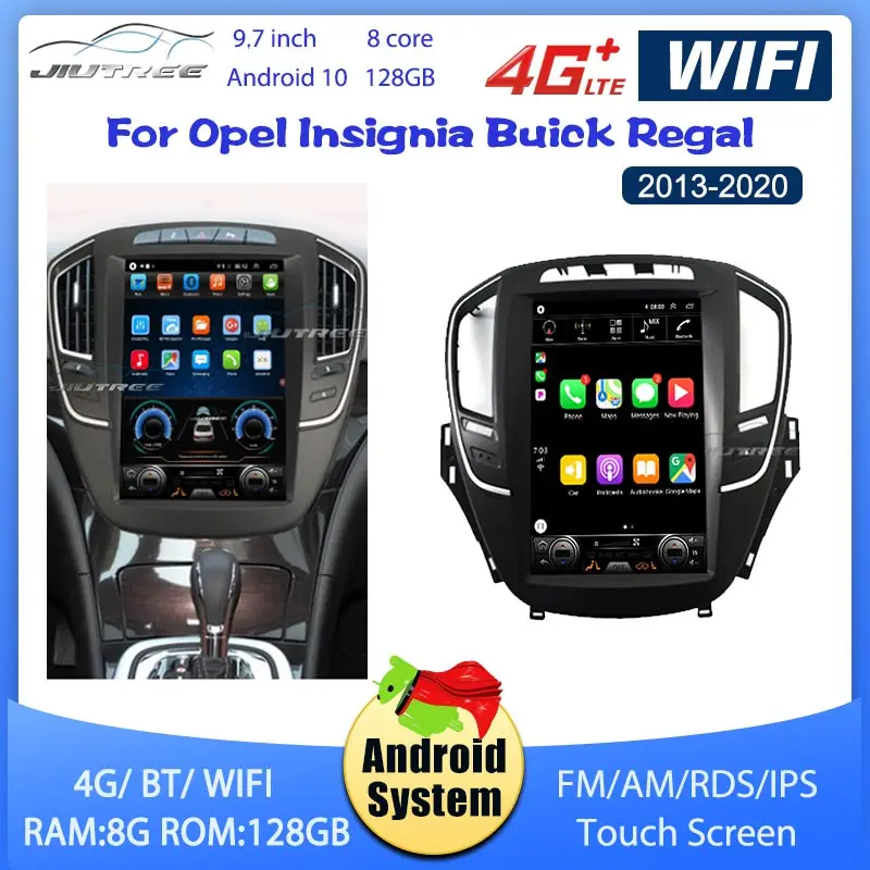 

9,7 "Tesla вертикальный экран для Opel Insignia Buick Regal 2013-2020 Android 10 автомобильный радиоприемник навигация GPS стерео Мультимедиа HU