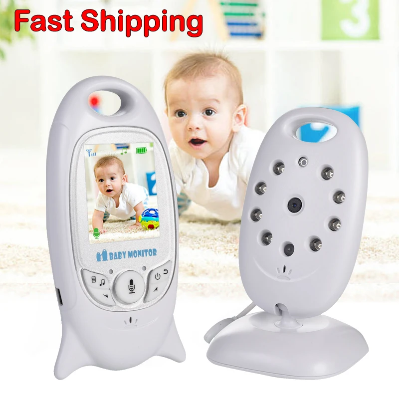 

VB601 Wireless Audio Video Baby Monitor Night Vision Radio Nanny Music Intercom IR 24h Portable Baby Camera Baby Babysitter