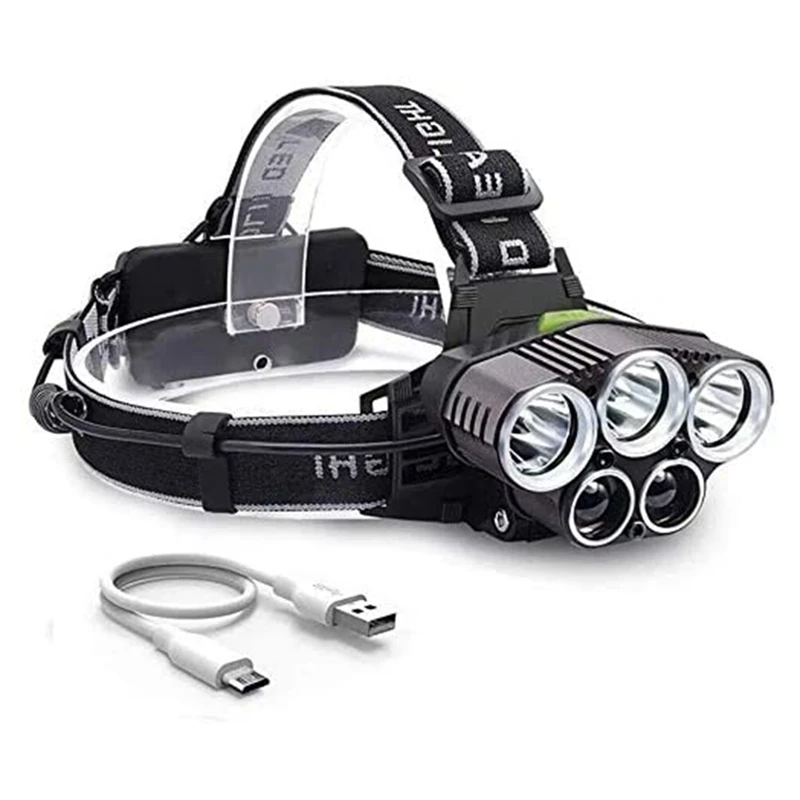 

2500LM T6 LED Head Light Lamp Rechargeable Head Light Flashlight Torch Lamp