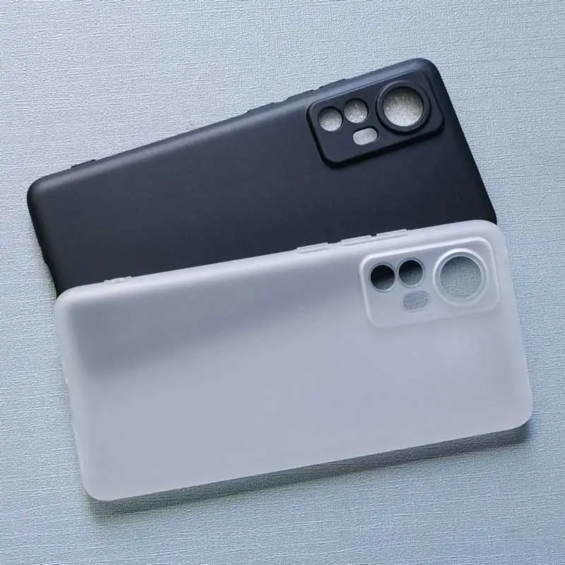

For Xiaomi Mi 12 5G Case Full Protection Waterproof Anti-Scratch Frosted Soft TPU Mobile Phone Back Protective Cover For Mi 12