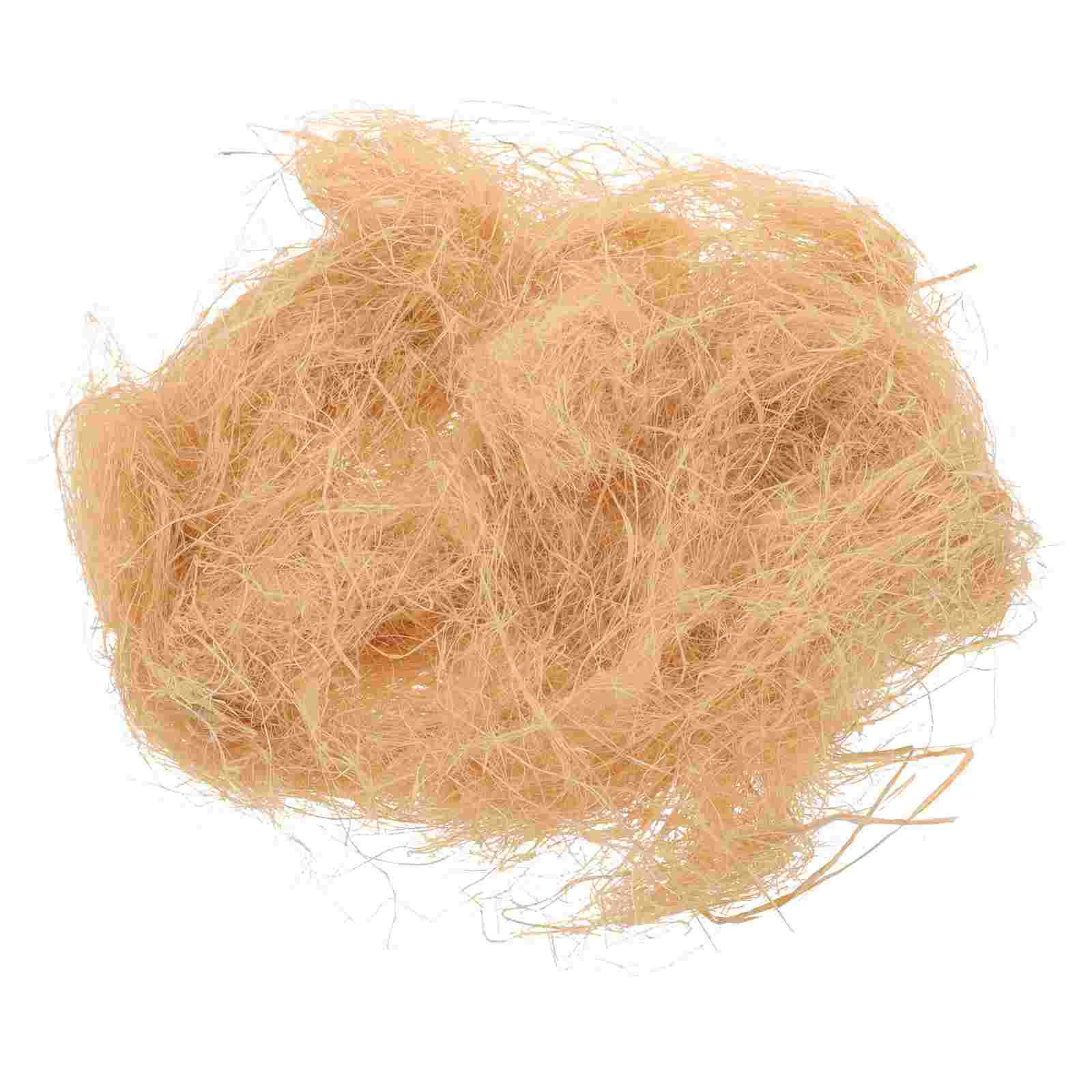 Рафия Трава Шелковое Птичье Гнездо Натуральный Материал DIY Материалы