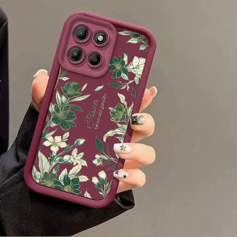 Фото Силиконовый чехол из ТПУ для Motorola Moto G37 G47 G57 Power G67 G77 G87 G17, защитный чехол с противоударным покрытием и принтом на Хэллоуин. №4