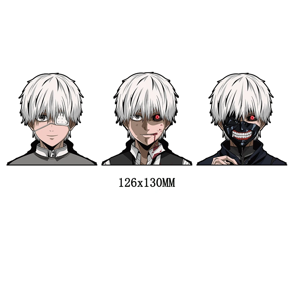 Kaneki Ken Motion Sticker Токийский Гуль аниме стикеры s водонепроницаемые наклейки |
