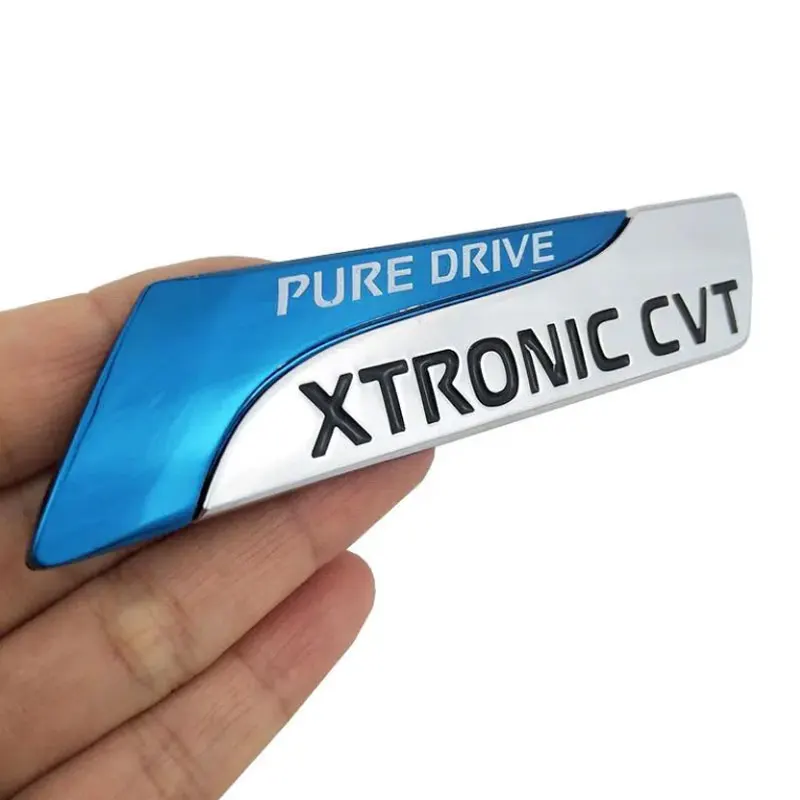Фото Автомобильные наклейки с значком XTRONIC CVT для Nissan SYLPHY TEANA X-TRAIL Qashqai TIIDA ALTIMA, аксессуары для ремонта кузова, этикетка на задний багажник №2
