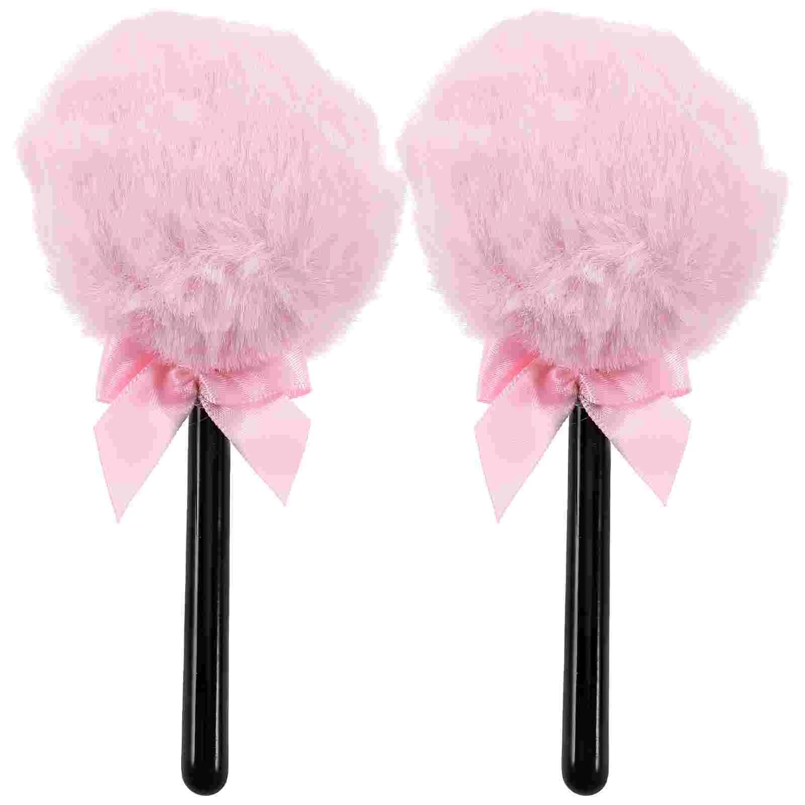 

2Pcs Lollipop Shape Powder Puff Makeup Puffs Makeup Tools for Women and Girls
