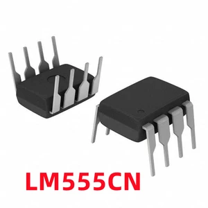 1PCS LM555CN LM555 DIP8 Programmable Timer and Oscillator New Spot