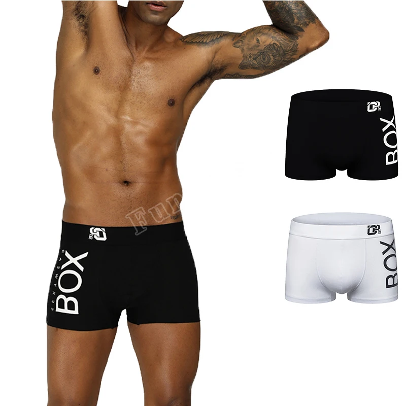 

ORLVS Brand Men Underwear Boxer cotton mens underpants male panties shorts U convex pouch for gay breathable calzoncillo hombre