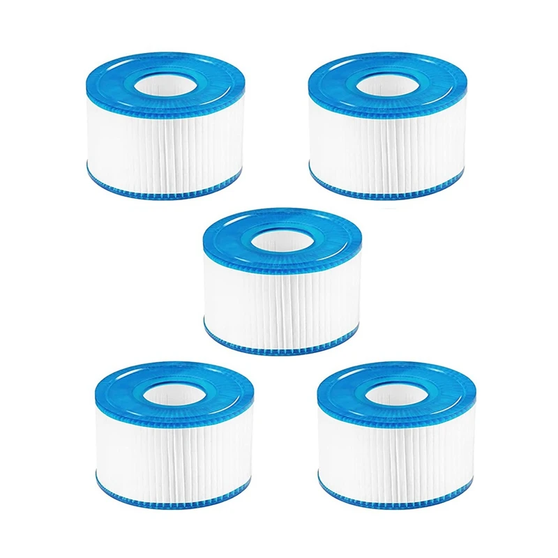 

5Pcs Replacement Filter For Intex Spa Filter 29001E 11692,Type S1 Hot Tub Filter For Intex Purespa 28403E,28407E,28443E