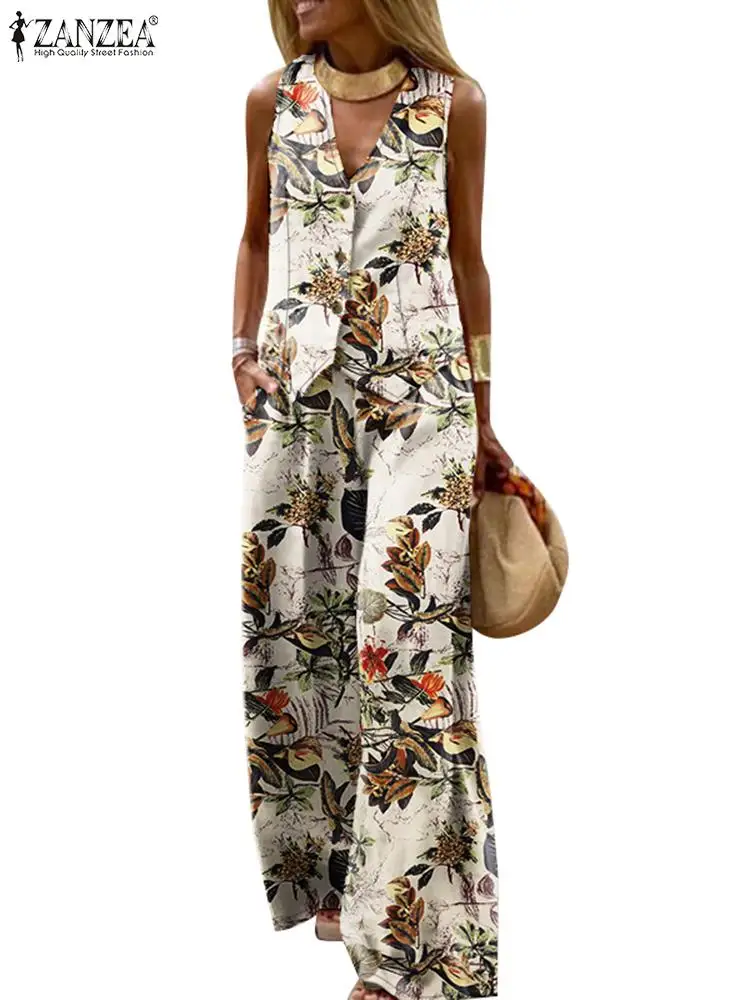 Комплект брюк ZANZEA женский из 2-х предметов элегантный повседневный жилет с