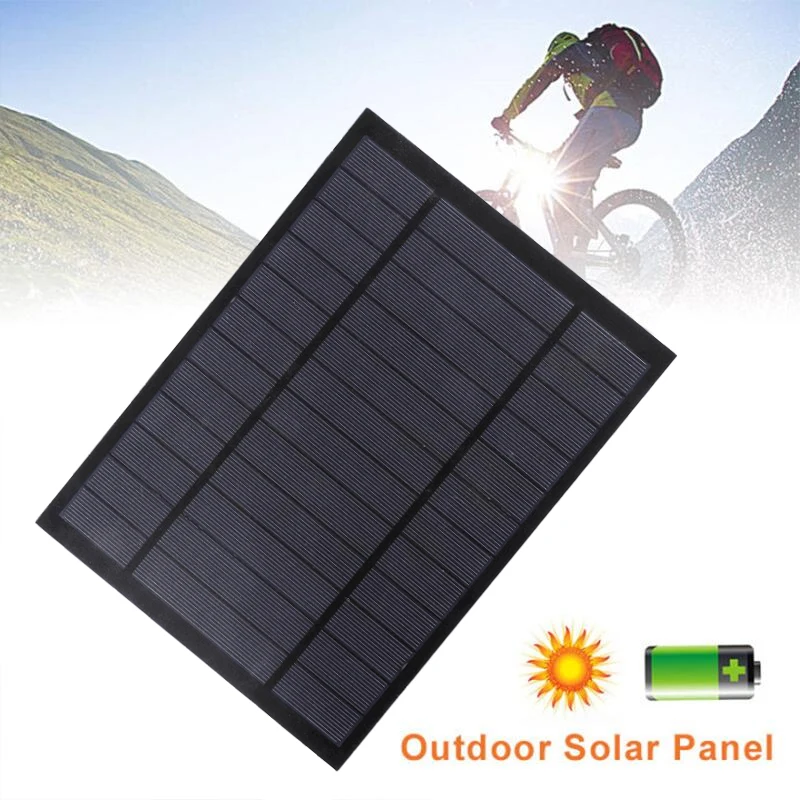 

6V 9V18V Epoxy Solar Panel Mini Solar Power System DIY for Battery Cell Phone Chargers Portable 2W 3W 4.5W 6W 10W 20W Solar Cell