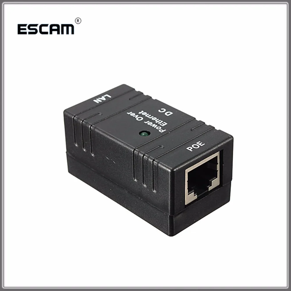 

5pcs/lot POE Injector RJ45 Power over Ethernet Switch Power Adapter POE001 For POE IP Camera