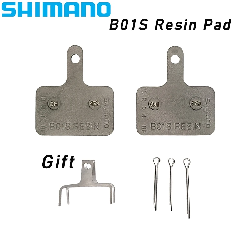 

Shimano B01S Resin Pad Bicycle Disc Brake Pads for MT200 M355 M395 M396 M416 M445 M446 M447 M465 M475 M485 M495 M525