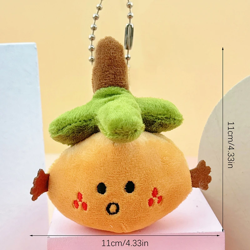 Фруктовый брелок портативный Cuye Lucky Orange плюшевая сумка очаровательный забавный