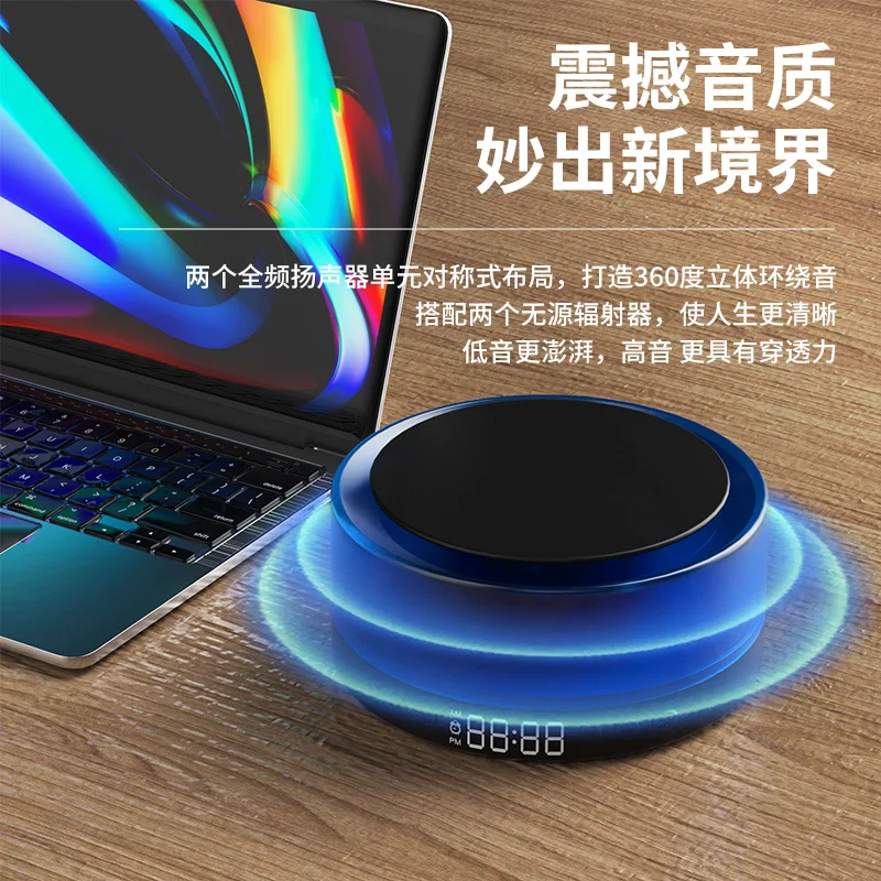 

101982813 портативный сабвуфер Настольный цветной стальной пистолет Bluetooth мини-динамик