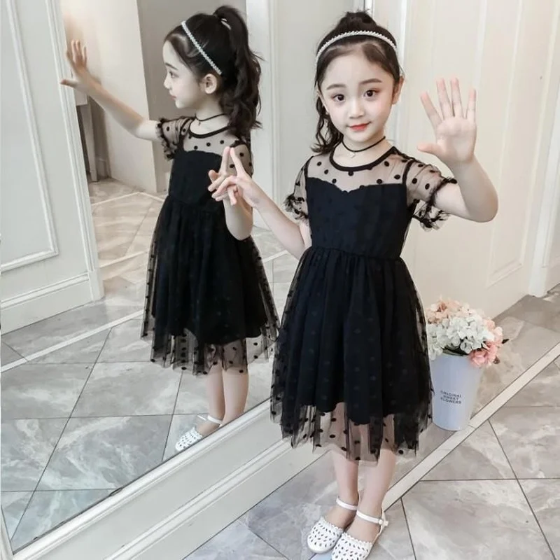 

Girls Summer for Dresses 2022 Children Princess Dress Girl Summer Beach Party Dresses Teenage Girl Clothing for 4 7 10 12 Years