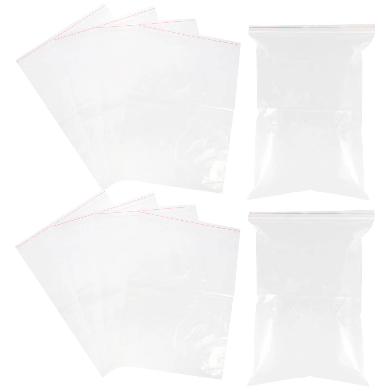 

Bag Cello Sealing Giftpacking Clear Zipper Seal Lock Self Resealable Cookiebakery Sealable Wrapping Poly Zippackaging Adhensive