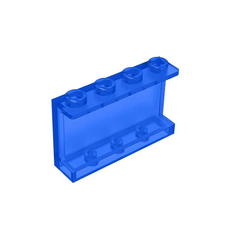 Панель для детских игрушек gobrick размеры 1x4x2 боковые опоры полые шпильки настенная
