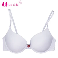 mierside 01102710 push up bra thick padding white 34cup bra women underwear beautiful flower decoration sexy size 30 38 abc