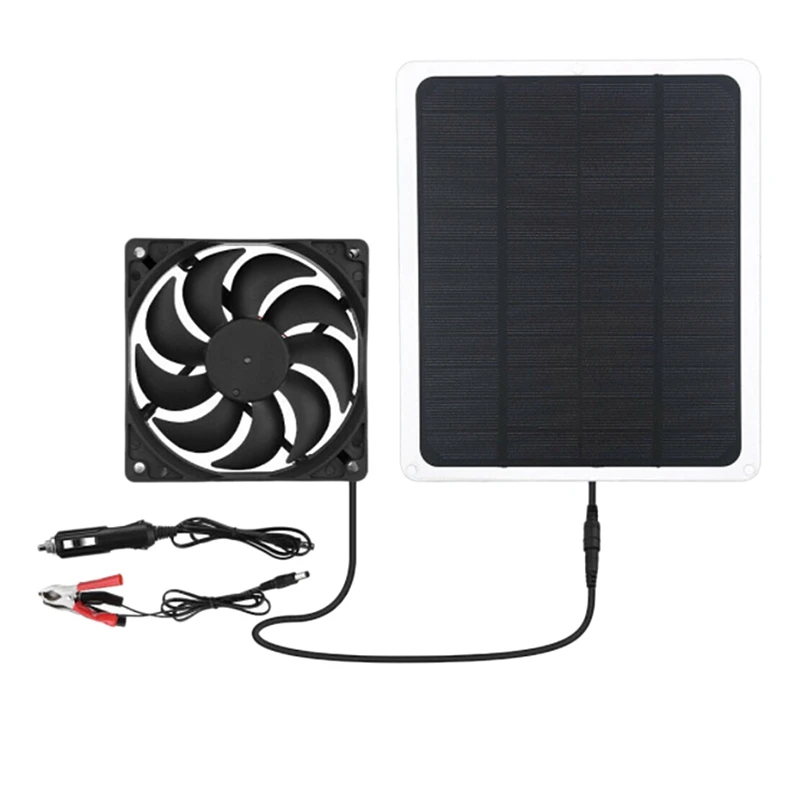 

Auto Parts Car Charger Solar Power Charger Charger Fan Solar Powered Panel Cooling Mini Ventilation Fan 12V