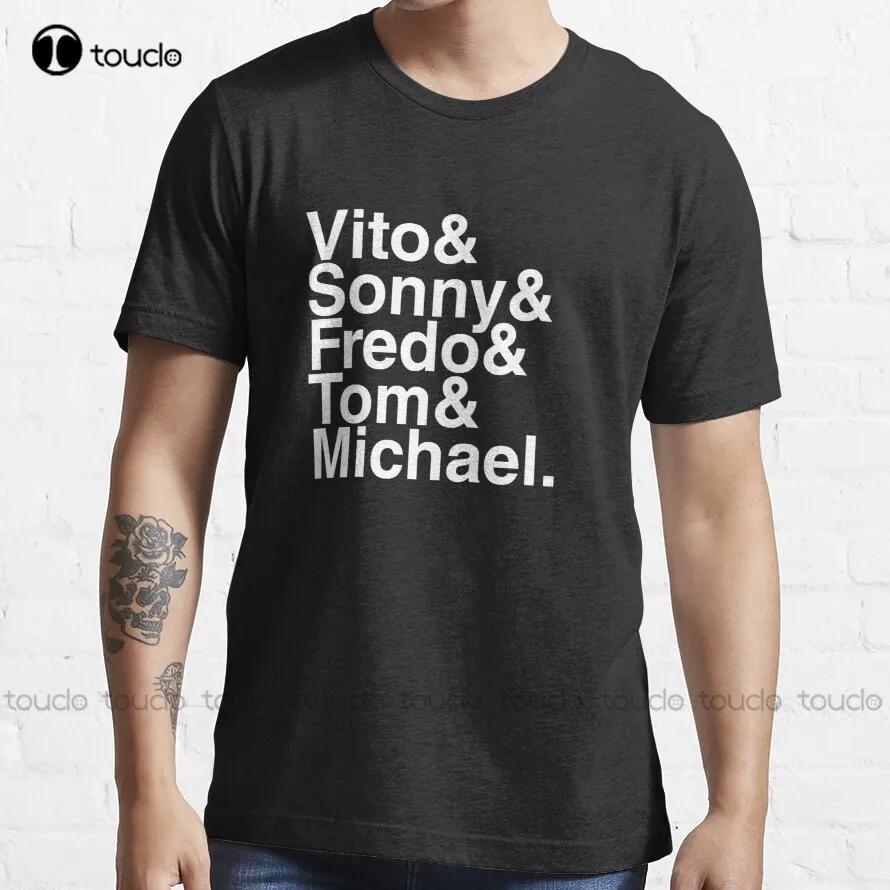 

Vito & Sonny & Fredo & Tom & Michael (The Godfather) T-Shirt Boy Shirts Custom Aldult Teen Unisex Digital Printing Tee Shirt