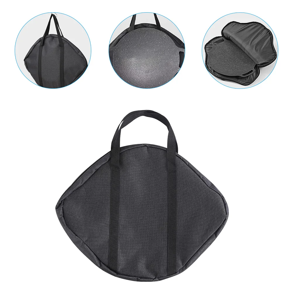 

Bag Pan Camping Skillet Iron Storage Portable Cast Frying Outdoor Oven Carry Cookware Accessories Chef Container Barbecue