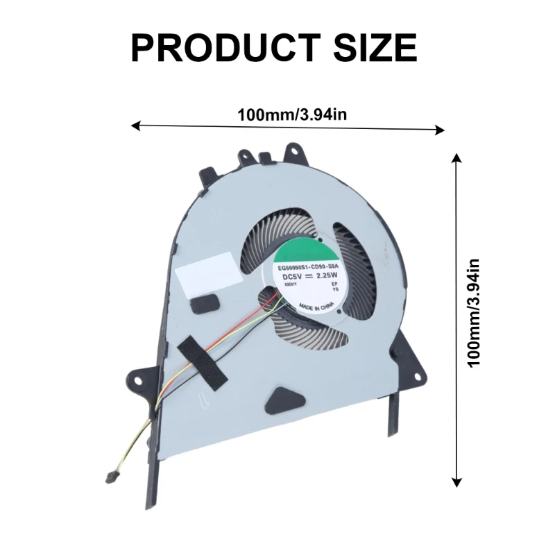 Охлаждающий вентилятор процессора ноутбука для VivoBook S14 S430 X430 S4300U S4300F