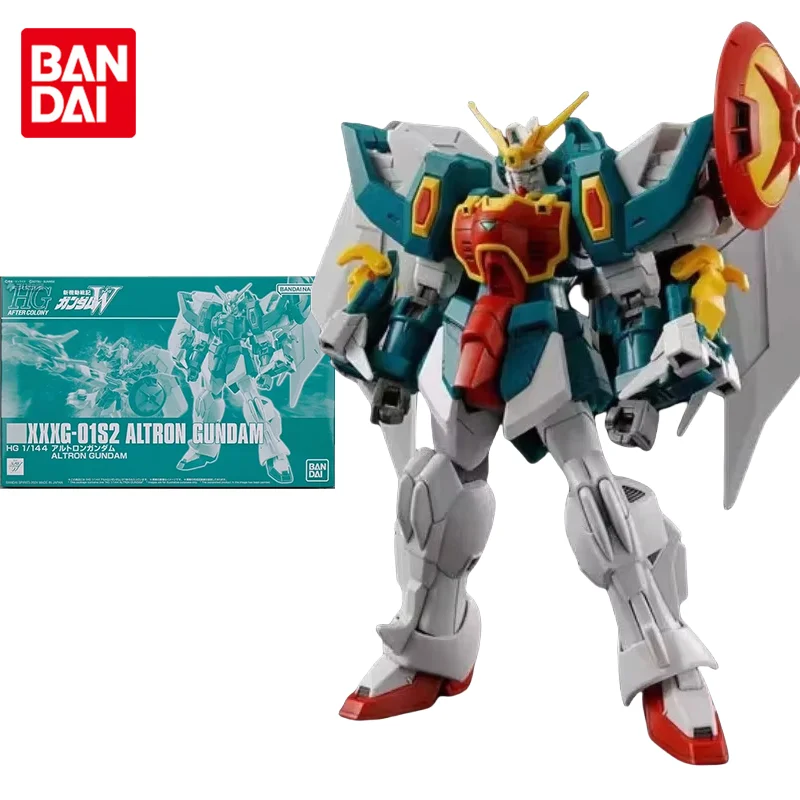 Оригинальный комплект модели Bandai Gundam аниме-фигурка HG 1/144 XXXG-01S2 ALTRON GUNDAM фигурки