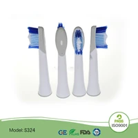 electric toothbrush heads s32 4 precision clean free shipping for oral b 3714 3716 3722 sonic toothbrush