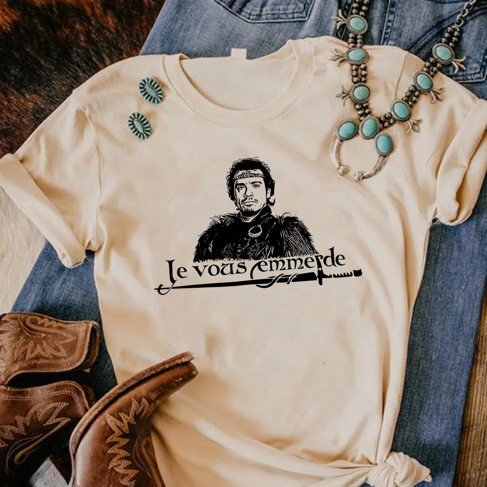 Kaamelott Женская Футболка harajuku Y2K комикс Топ для девушек аниме дизайнерская уличная одежда