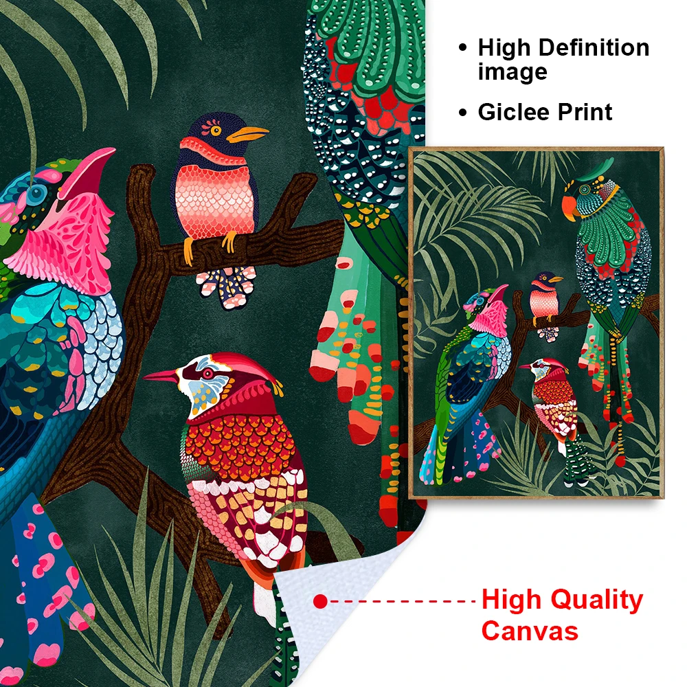 Тропические джунгли птицы дневная жизнь морская Медуза черепаха коралловый риф