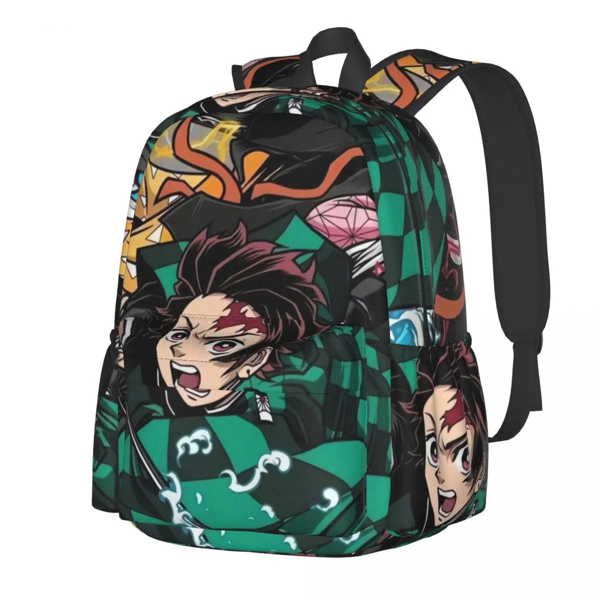 

Demon Slayer Anime Backpack Kimetsu No Yaiba Travel Backpacks Boy Girl Stylish School Bags Custom Big Rucksack