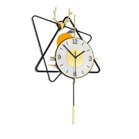 modern minimalistic wall clock self adhesive art luxury luminous clocks minimalist creative pendulum klokken unique decor gift