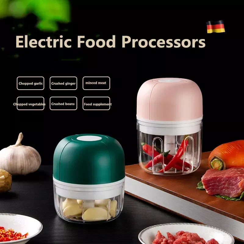 

Machine Crusher Garlic Chopper Meat grinder mini Vegetable chopper Food processor Blender Kitchen tools Meat grinder USB
