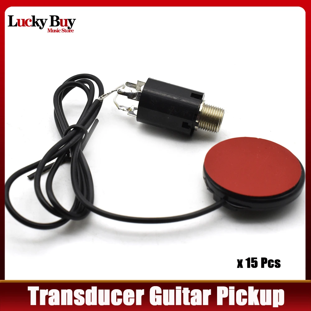 

15 шт. Акустическая гитара звукосниматель пьезодатчика для гитарной скрипки