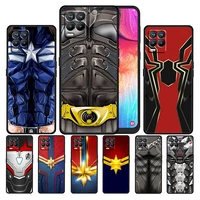 avengers hero marvel for oppo gt master find x5 x3 realme 9 8 6 c3 c21y pro lite a53s a5 a9 2020 black phone case cover coque