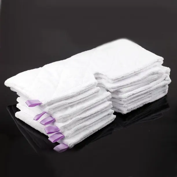 

Reusable Mop Cloth Cover Mop Accessories Home Floor Cleaner Cloths Steam Mop Shark Microfiber Mop Head Replacement Cleaning Pad