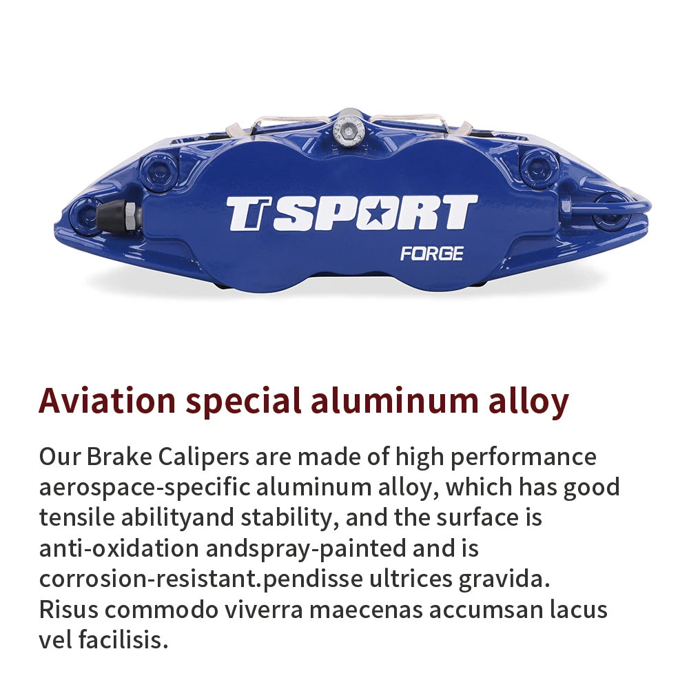 TTSPORT высокопроизводительный 8611 модифицированный большой тормозной суппорт