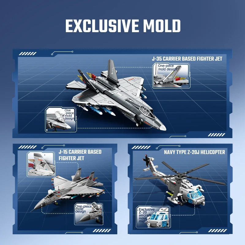 1814 шт. Детский конструктор SEMBO для мальчиков