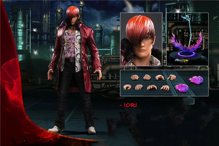 

Genesis Emen KOF-IR01 1/6 мужской солдат, Король бойцов, 14 дюймов, полный набор, 12 дюймов, экшн-фигурка, модель, игрушка