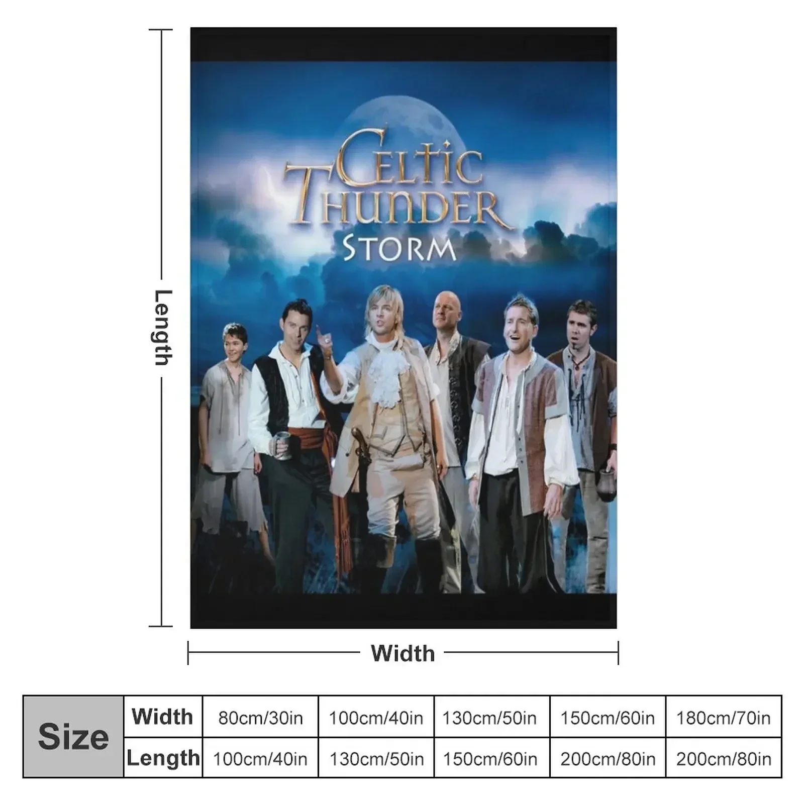 Одеяло Celtic Thunder Storm декоративные плед-одеяла