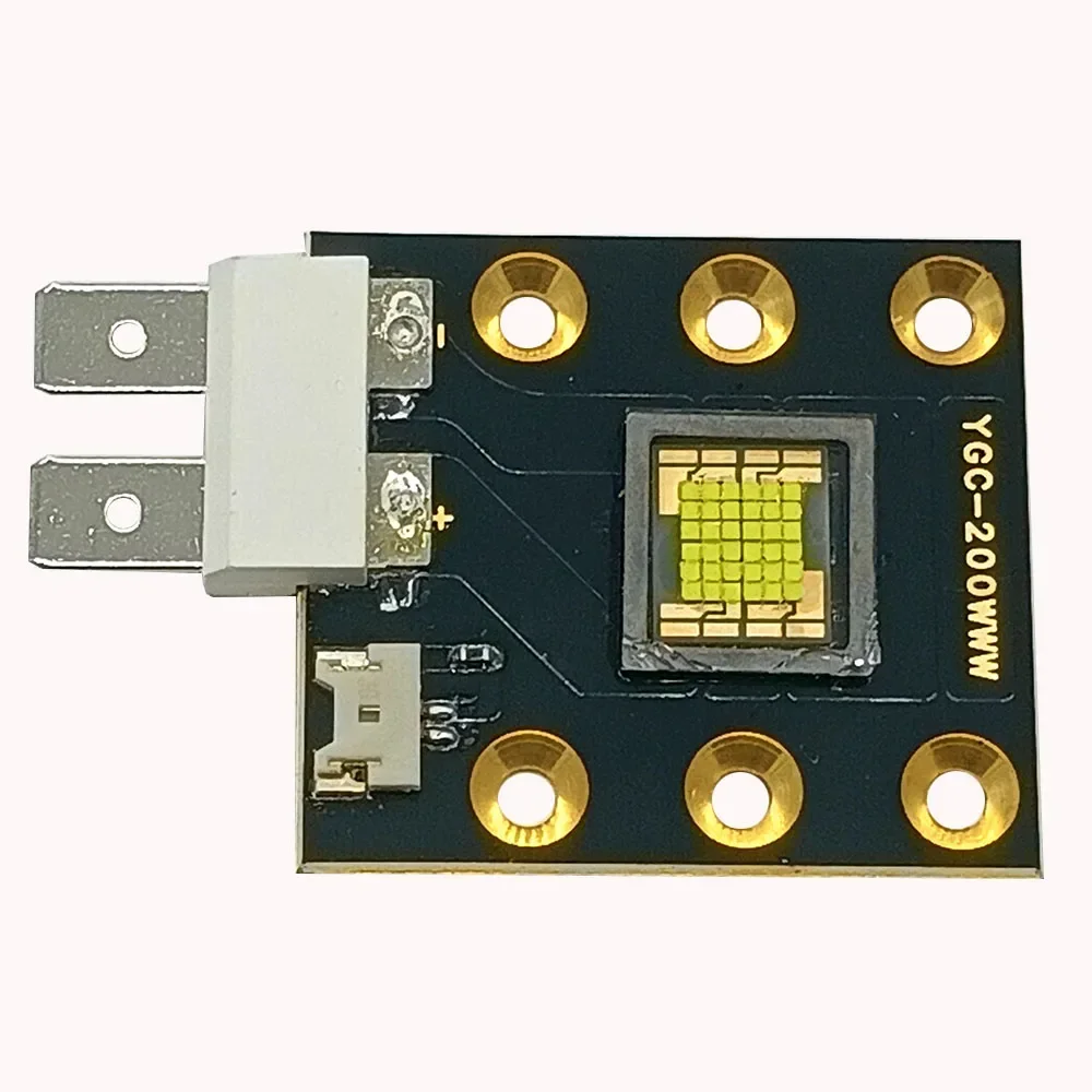 Яркий светодиодный чип COB 20 Вт 60 75 90 150 180 200 250 300 Холодный белый для сценического