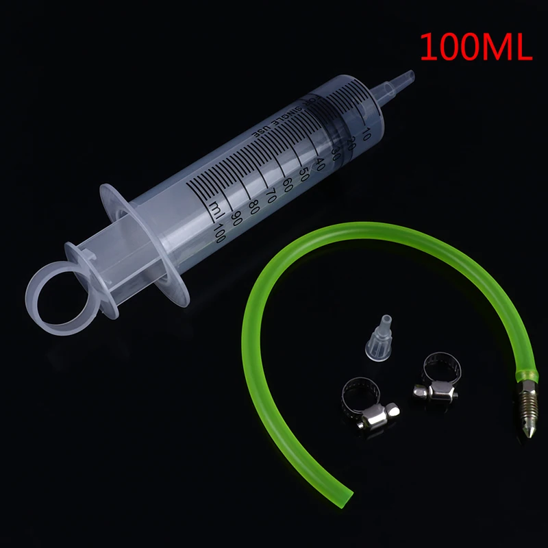 

1Set 100ml Motorcycle Bleed Kit Brake Caliper Gas Bleed Syringe Tool For Hydraulic Disc Brake Universal