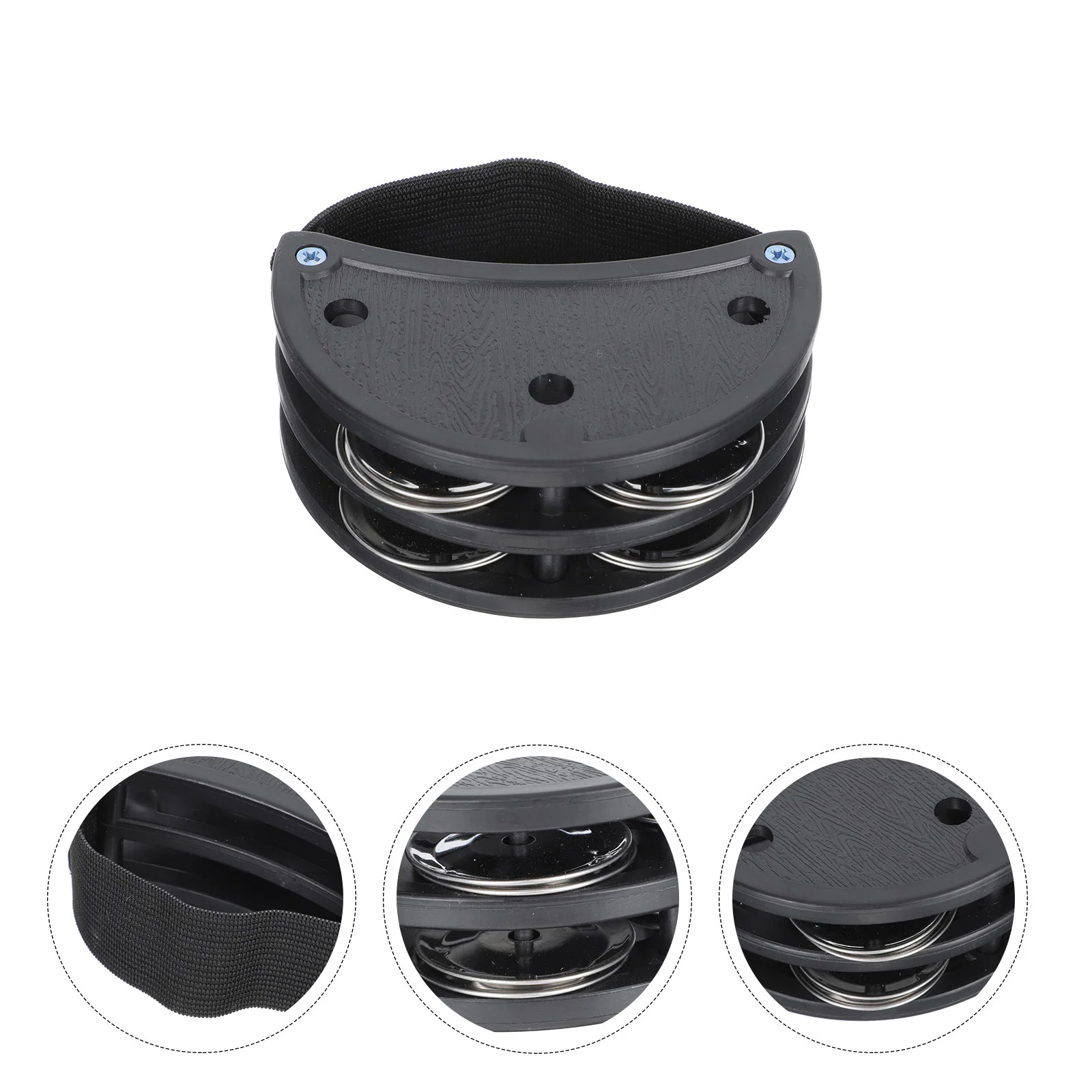 

Professional Small Foot Tambourines Metal Foot Bell Rhythms Creator