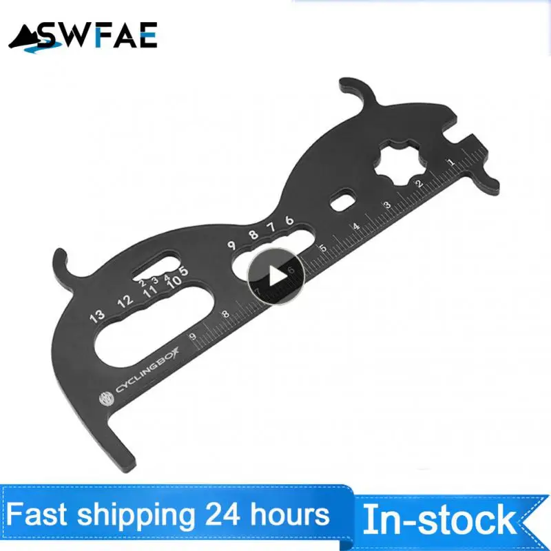 

Portable Mountain Bike Chain Wear Measuring Ruler Measuring Chain Ruler Caliper Detection Measuring Instrument Bike Repair Tools